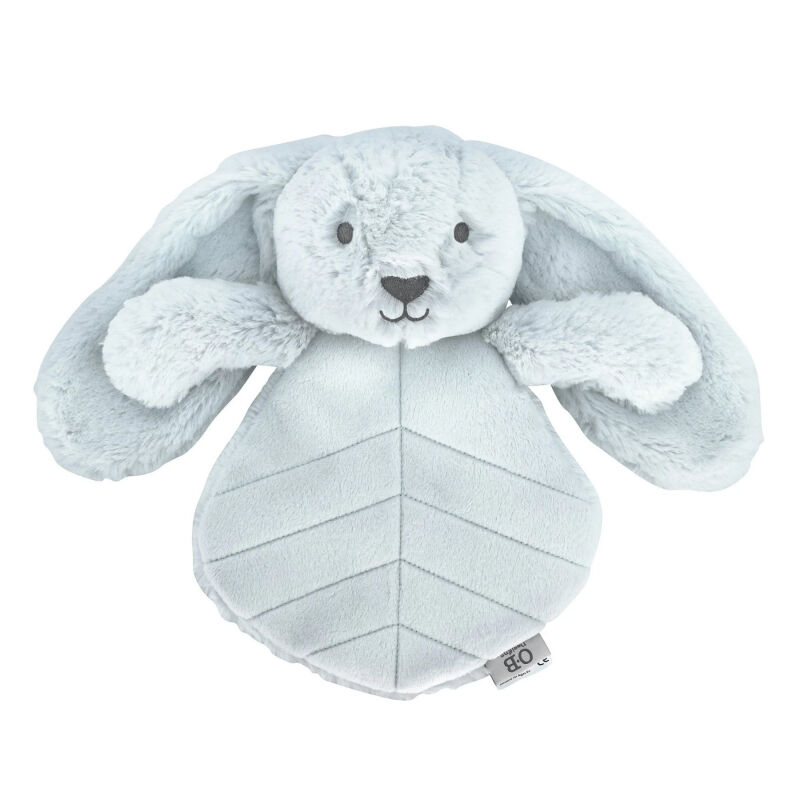 Ob designs - maxi plat lapin bleu ciel - 30 cm 